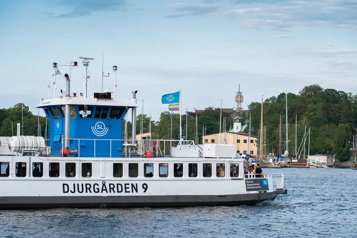 Slussen, Old Djurgårdsstaden & the Vasa Museum